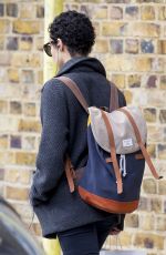 RUTH NEGGA Out and About in London 08/03/2017