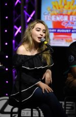SABRINA CARPENTER at Hits 97.3 Radio in Fort Lauderdale 08/04/2017