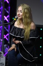 SABRINA CARPENTER at Hits 97.3 Radio in Fort Lauderdale 08/04/2017