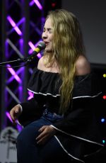 SABRINA CARPENTER at Hits 97.3 Radio in Fort Lauderdale 08/04/2017
