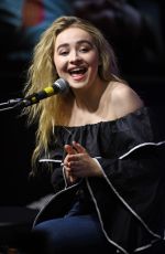 SABRINA CARPENTER at Hits 97.3 Radio in Fort Lauderdale 08/04/2017