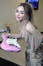 SABRINA CARPENTER at Q102 Performance Studio in Bala Cynwyd 08/23/2017