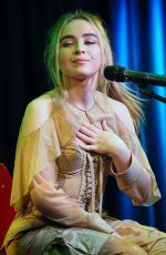 SABRINA CARPENTER at Q102 Performance Studio in Bala Cynwyd 08/23/2017