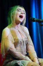 SABRINA CARPENTER at Q102 Performance Studio in Bala Cynwyd 08/23/2017