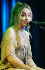 SABRINA CARPENTER at Q102 Performance Studio in Bala Cynwyd 08/23/2017
