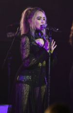SABRINA CARPENTER Performs at Fillmore in Miami Beach 08/04/2017