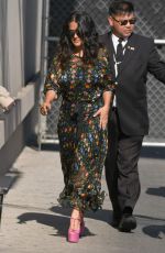 SALMA HAYEK at Jimmy Kimmel Live in Los Angeles 08/17/2017