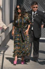 SALMA HAYEK at Jimmy Kimmel Live in Los Angeles 08/17/2017