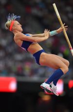 SANDI MORRIS at Women’s Pole Vault Final at IAAF World Championships in London 08/06/2017