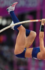 SANDI MORRIS at Women’s Pole Vault Final at IAAF World Championships in London 08/06/2017