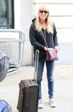 SARA COX Leaves BBC Radio Studios in London 08/15/2017