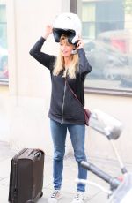 SARA COX Leaves BBC Radio Studios in London 08/15/2017