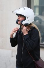 SARA COX Leaves BBC Radio Studios in London 08/15/2017