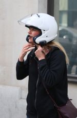 SARA COX Leaves BBC Radio Studios in London 08/15/2017