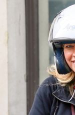 SARA COX Leaves BBC Radio Studios in London 08/15/2017