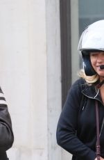 SARA COX Leaves BBC Radio Studios in London 08/15/2017