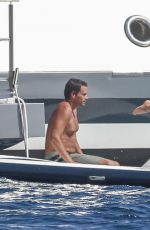 SARA SAMPAIO in Bikini at a Yacht in Ibiza 08/06/2017