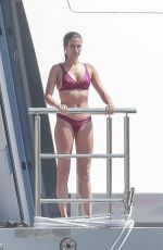 SARA SAMPAIO in Bikini at a Yacht in Ibiza 08/06/2017