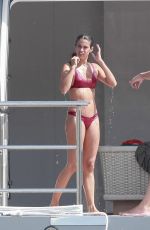 SARA SAMPAIO in Bikini at a Yacht in Ibiza 08/06/2017