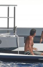 SARA SAMPAIO in Bikini at a Yacht in Ibiza 08/06/2017