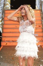 SARAH HARDING at Celebrity Big Brother Final Eviction in Borehamwood 08/25/2017