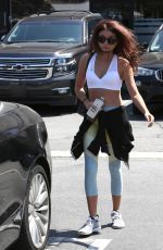SARAH HYLAND Heading to a Gym in Los Angeles 08/21/2017