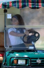 SARAH HYLAND on the Set of Modern Family in Los Angeles 08/14/2017