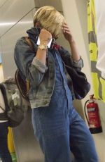 SCARLETT JOHANSSON at Airport in Athens 08/06/2017