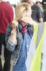 SCARLETT JOHANSSON at Airport in Athens 08/06/2017