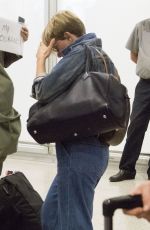 SCARLETT JOHANSSON at Airport in Athens 08/06/2017