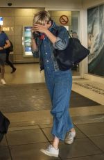 SCARLETT JOHANSSON at Airport in Athens 08/06/2017
