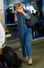 SCARLETT JOHANSSON at Airport in Athens 08/06/2017