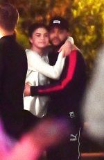 SELENA GOMEZ ant The Weeknd at Disneyland in Anaheim 08/21/2017