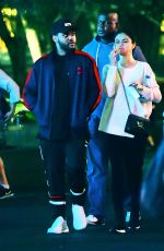 SELENA GOMEZ ant The Weeknd at Disneyland in Anaheim 08/21/2017