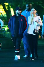SELENA GOMEZ ant The Weeknd at Disneyland in Anaheim 08/21/2017
