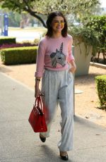 SELENA GOMEZ Out and About in Los Angeles 08/24/2017