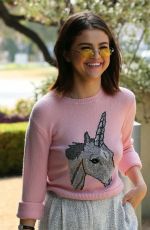 SELENA GOMEZ Out and About in Los Angeles 08/24/2017