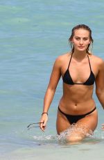SELENA WEBER in Bikini on the Beach in Miami 08/02/2017