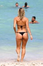 SELENA WEBER in Bikini on the Beach in Miami 08/02/2017