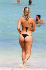 SELENA WEBER in Bikini on the Beach in Miami 08/02/2017