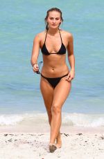 SELENA WEBER in Bikini on the Beach in Miami 08/02/2017