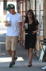 SELMA BLAIR and Ron Carlson Out for Coffee in Los Angeles 08/10/2017