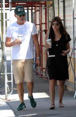 SELMA BLAIR and Ron Carlson Out for Coffee in Los Angeles 08/10/2017