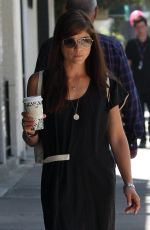 SELMA BLAIR and Ron Carlson Out for Coffee in Los Angeles 08/10/2017