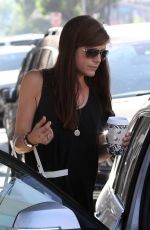 SELMA BLAIR and Ron Carlson Out for Coffee in Los Angeles 08/10/2017