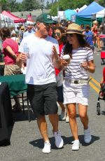 SELMA BLAIR at a Farmers Market in Studio City 08/06/2017