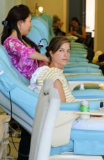 SELMA BLAIR at a Salon in Los Angeles 08/30/2017