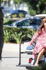 SELMA BLAIR on the Set of Heathers in Los Angeles 08/09/2017