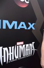 SERINDA SWAN at Marvel’s Inhumans – The First Chapter Premiere in Universal City 08/28/2017