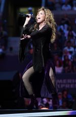 SHANIA TWAIN Performs at Arthur Ashe Stadium at Opening Night of US Open 08/28/2017